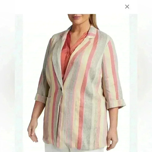 NIC+ZOE Sweet clover Blazer size XL make your style statement with this blazer. - Picture 2 of 10